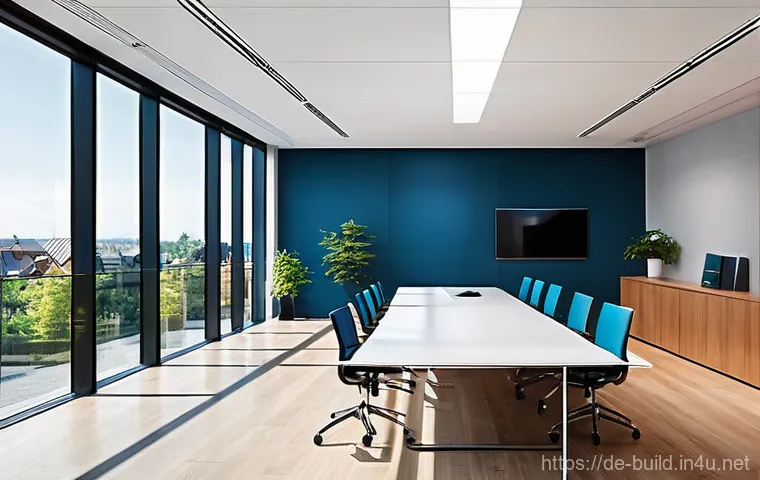 건물 시설관리 자동화 기술 - **Prompt 1: Optimized Comfort and Energy Efficiency in a Modern German Office**
    "A bright, conte...